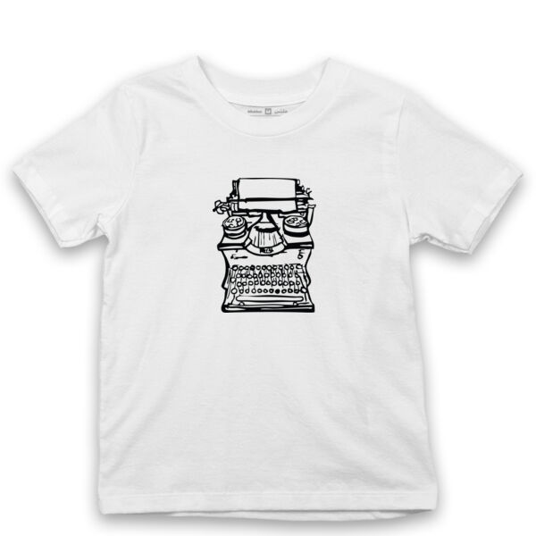 Typewriter Kids' Tshirt Thumbnail